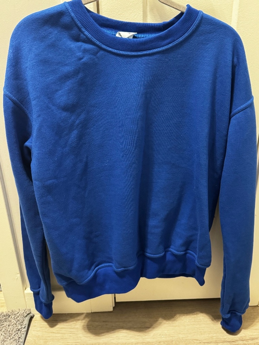 Fleece lined sweatshirt and trouser set